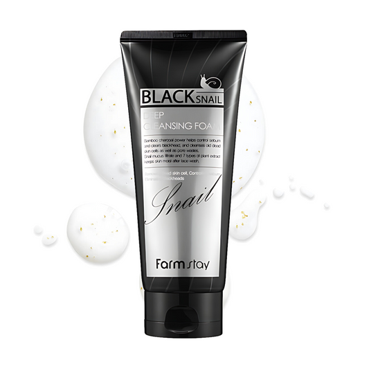 Premium Black Snail Foam Cleanser