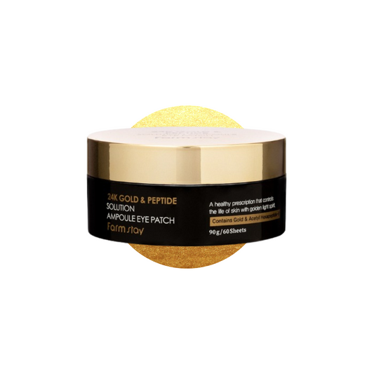 24K Gold Peptide Solution Ampoule Eye Patch