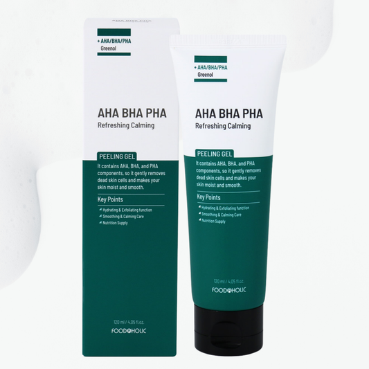 AHA BHA PHA Refreshing Calming Peeling Gel