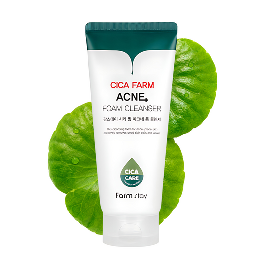 Cica Farm Rich Acne Foam Cleanser