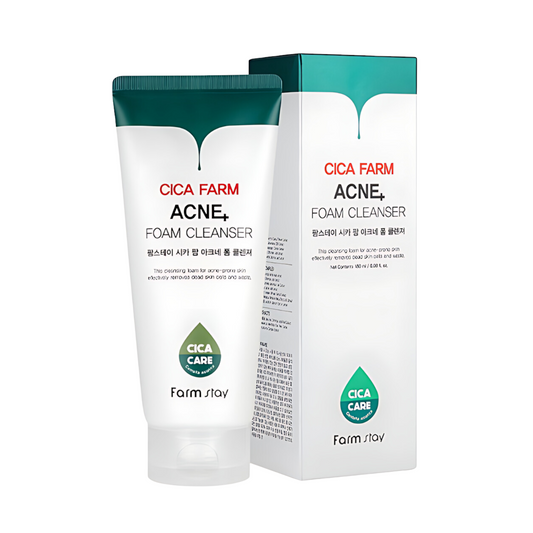 Cica Farm Rich Acne Foam Cleanser