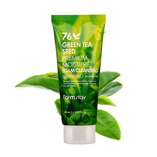 76% Green Tea Seed Foam Cleanser