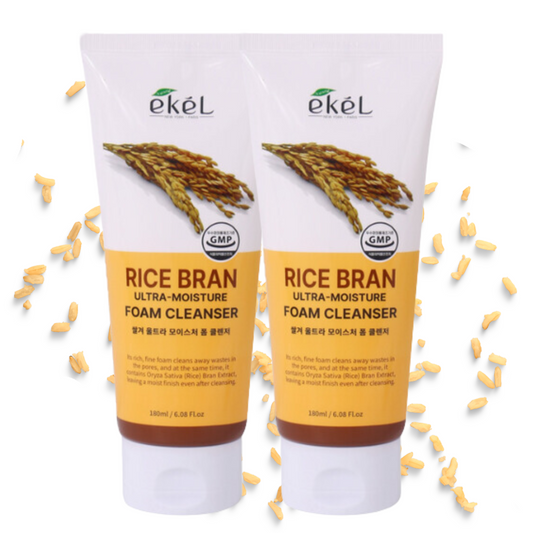 Ultra Rice Bran Moisture Foam Cleanser