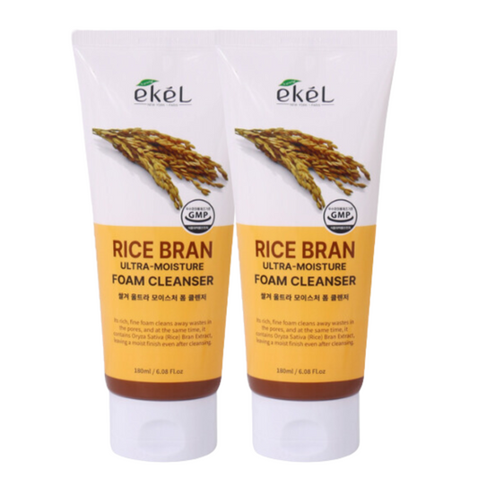 Ultra Rice Bran Moisture Foam Cleanser