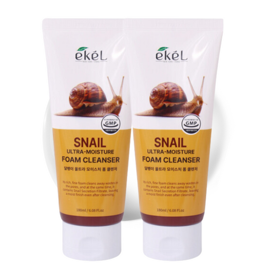 Ultra Snail Mucin Moisture Foam Cleanser